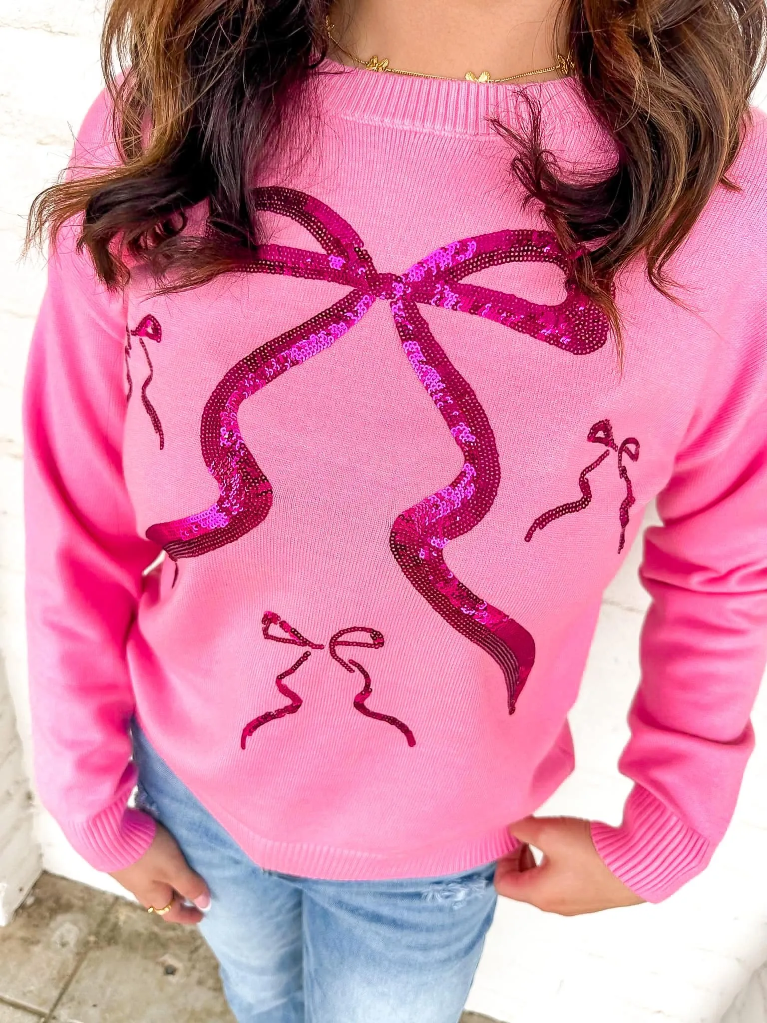 All About Bows Top Pink
