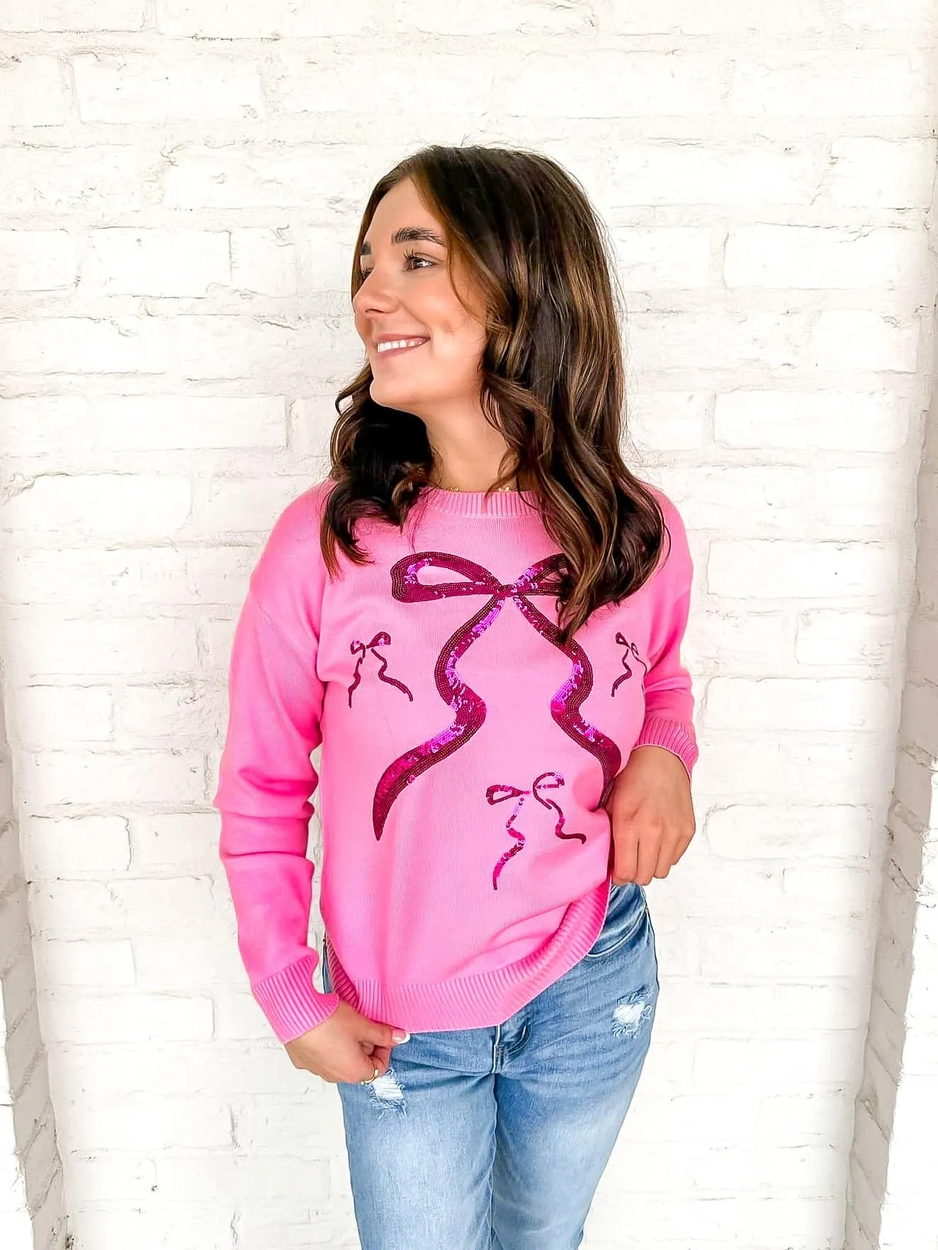 All About Bows Top Pink