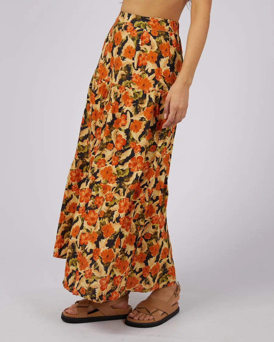 All About Eve Margot Floral Maxi Skirt