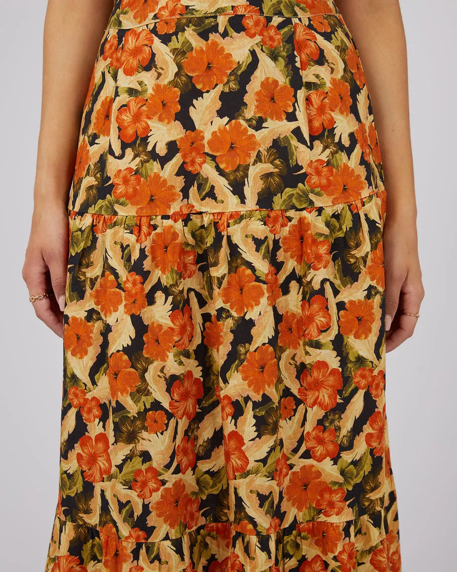 All About Eve Margot Floral Maxi Skirt
