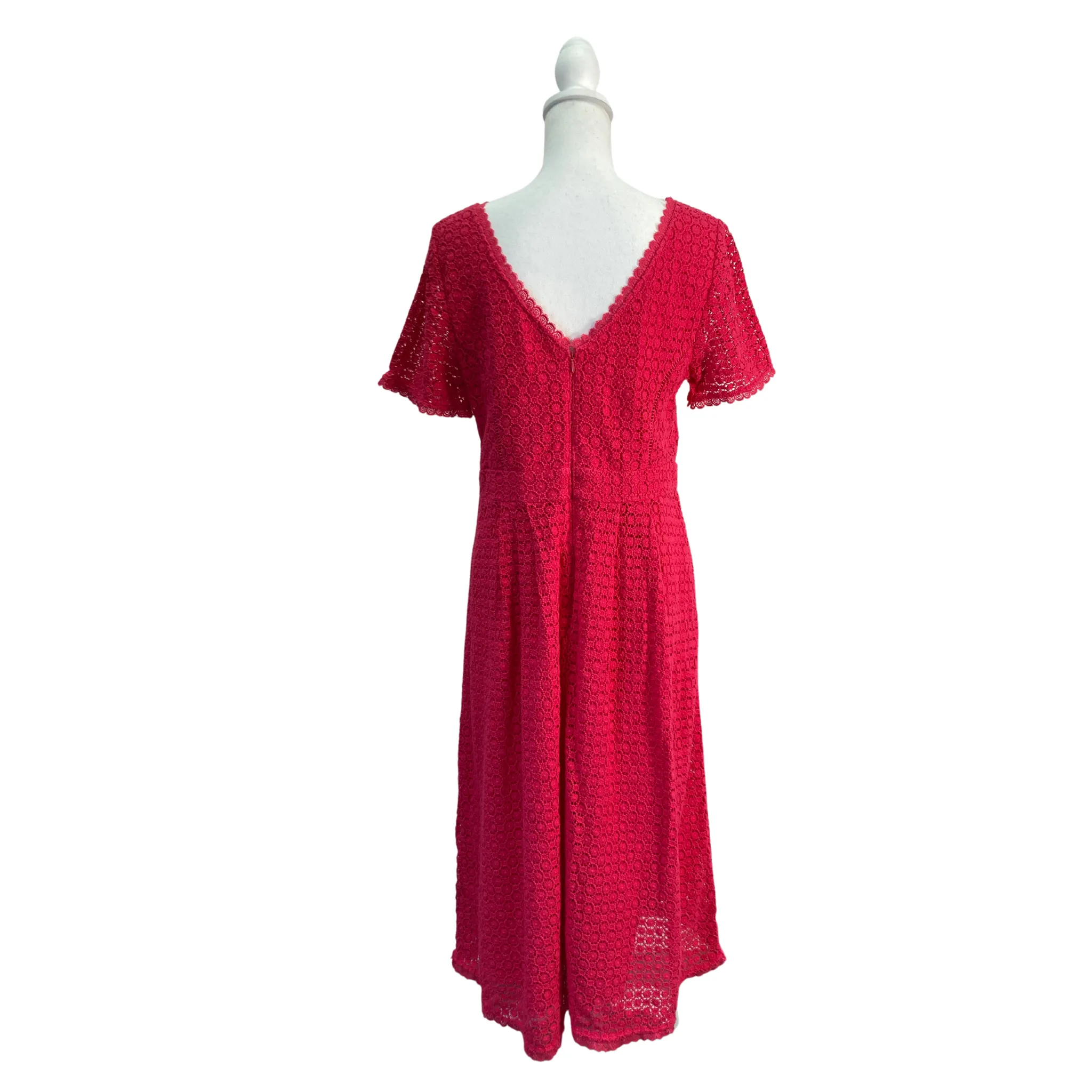 Boden Pink Lace Dress