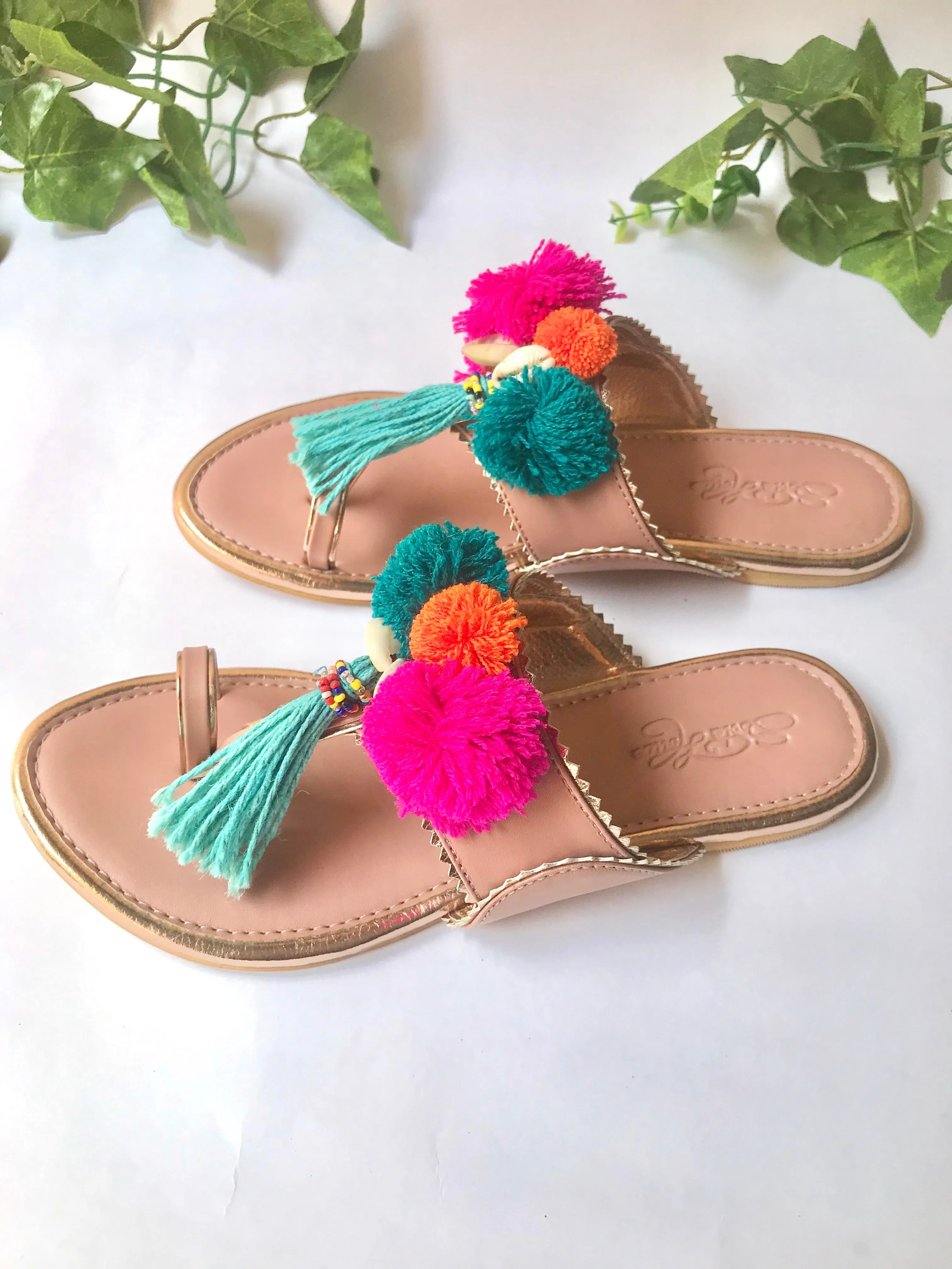 Boho Pink Kolapuri