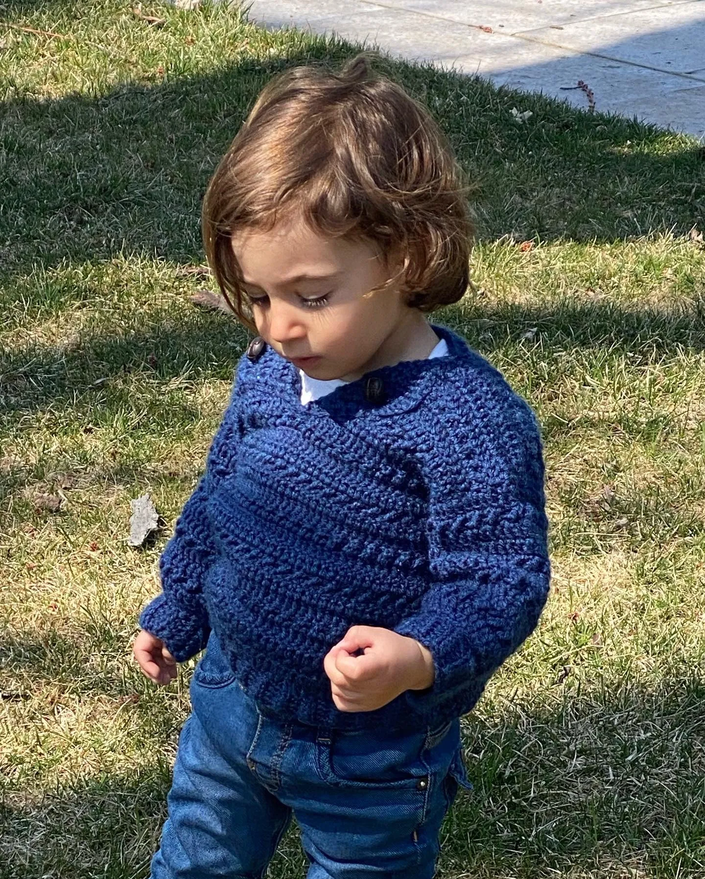 byBranca - Rainbow Crochet Short Sleeve - 12-18 Months