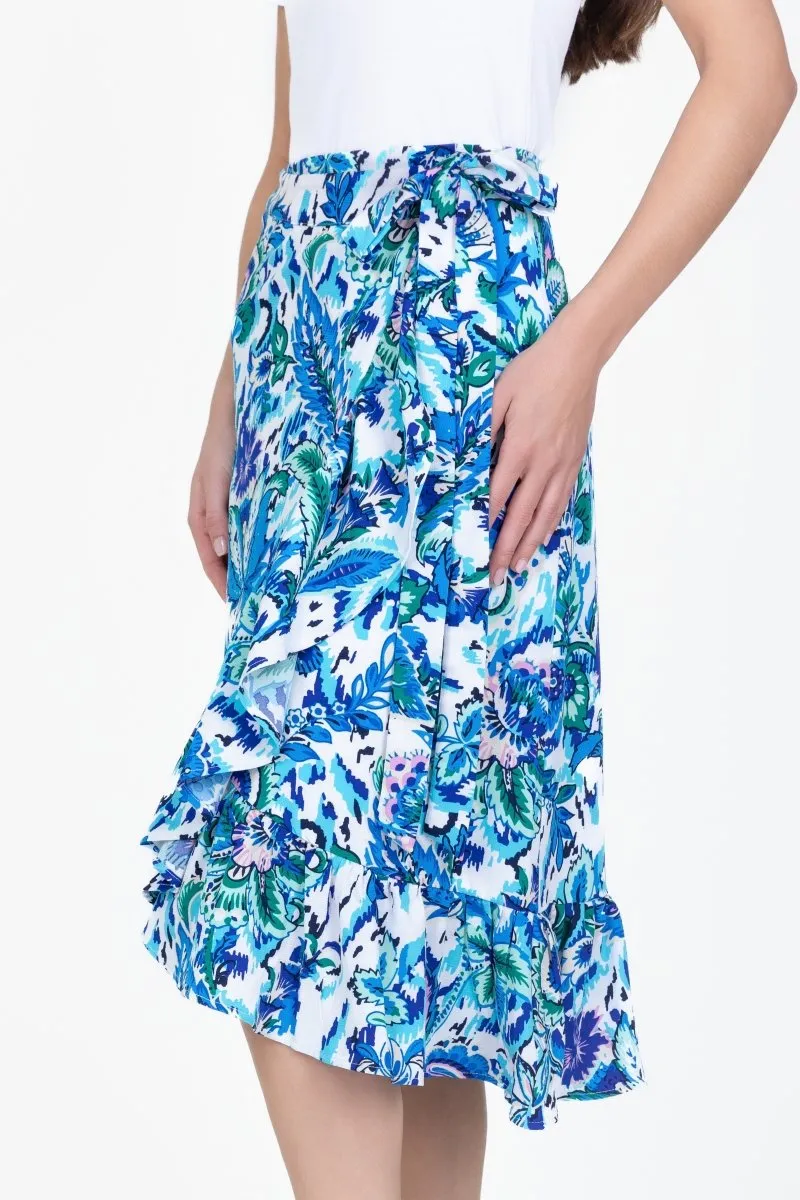 EMERSON SKIRT (BLUE/GREEN)