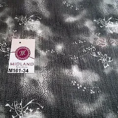 Grey's two tonal printed chiffon fabric 44" wide M161-34 Mtex