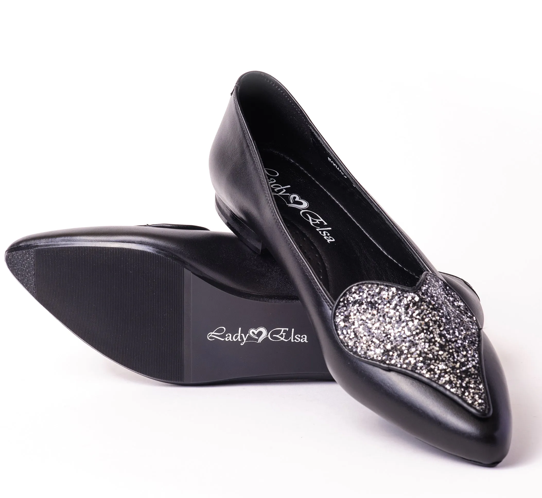 Inina Flats - Jet Black
