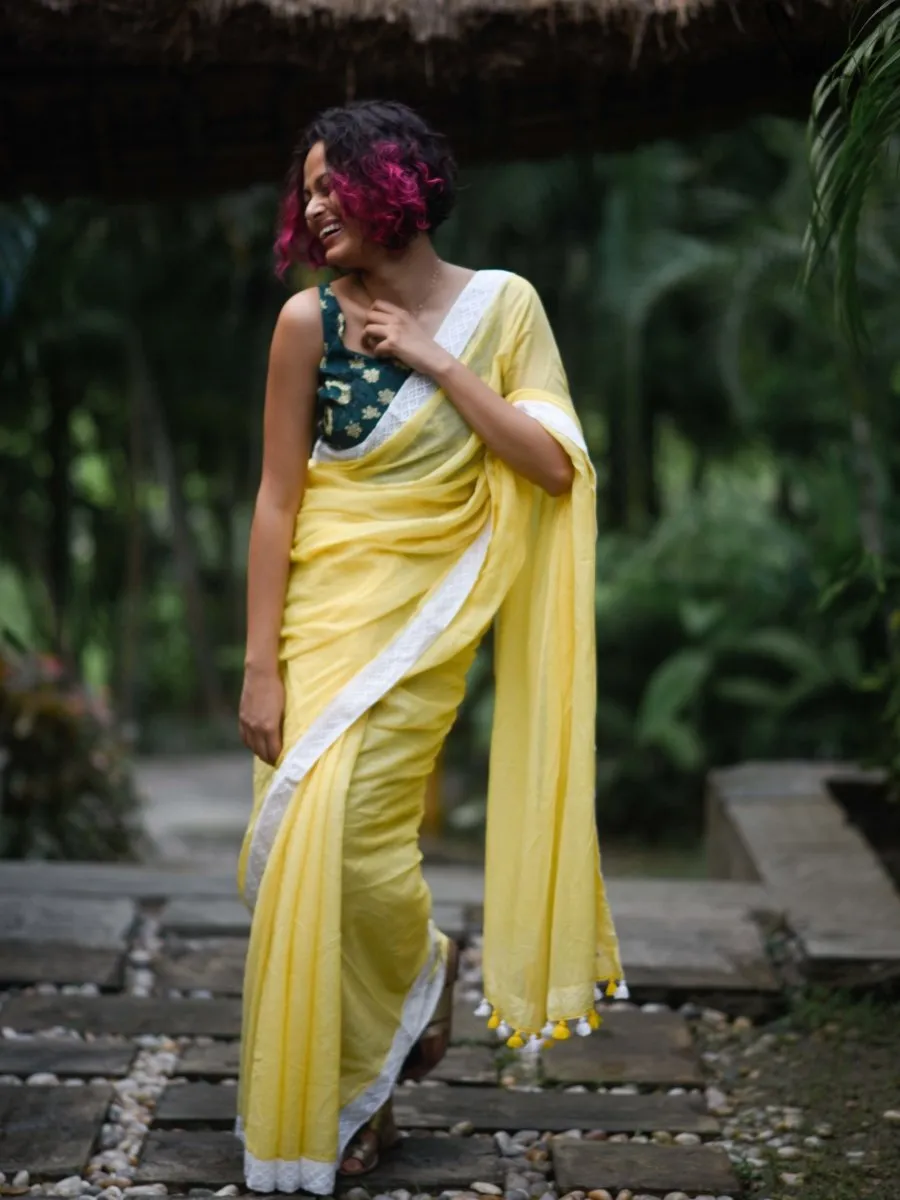 Lemon Yellow Lace