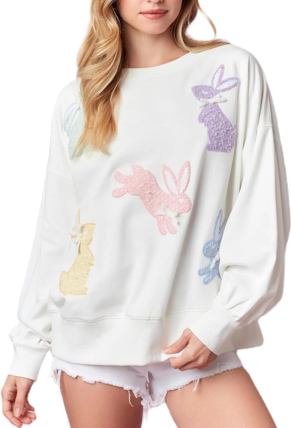 LILTWIST Holiday Graphic Sweatshirts for Women Cute Long Sleeve Sweater Shirts Casual Crewneck Pullover Tops Festival Outifts