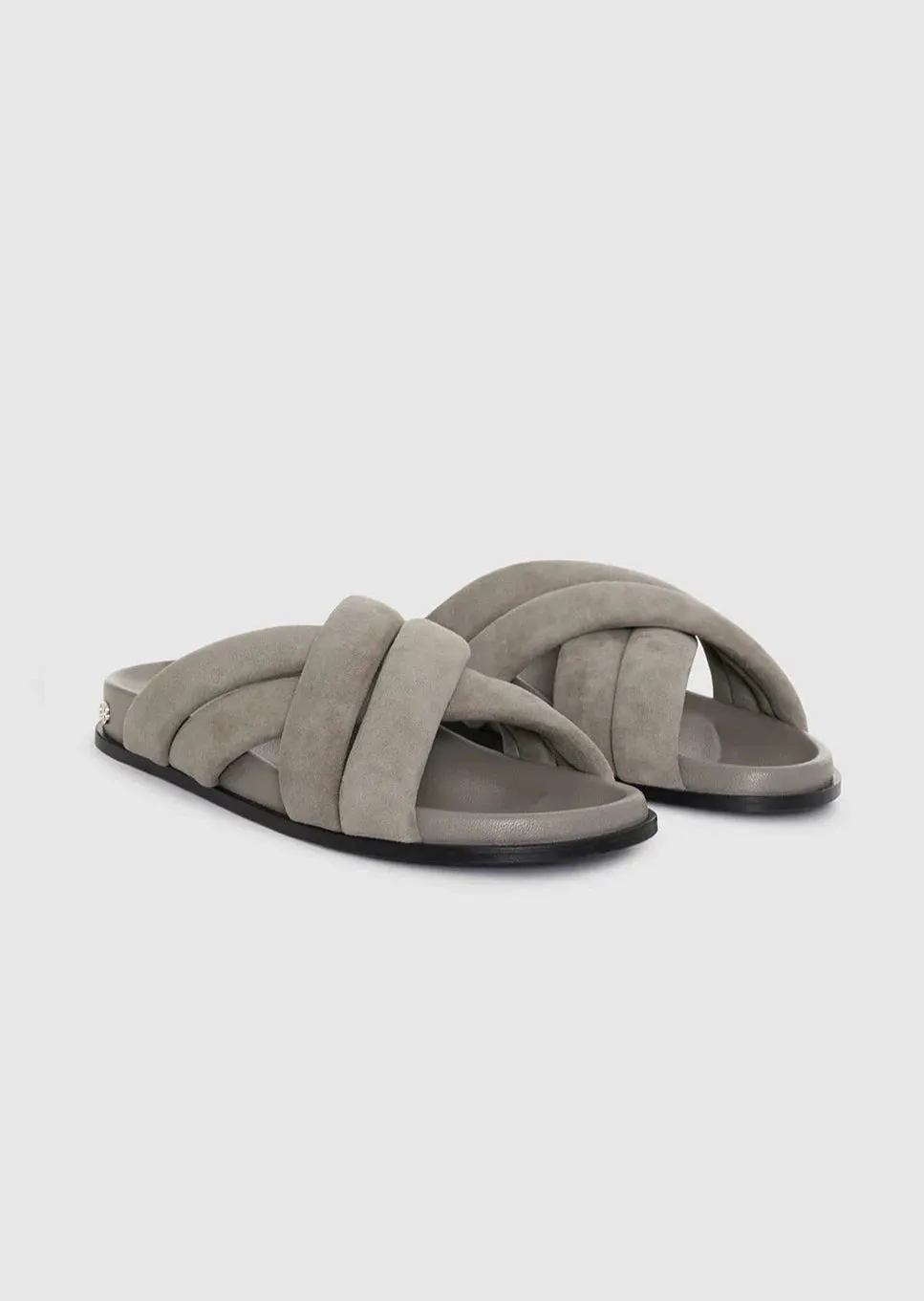 Lizzie Slides - Taupe