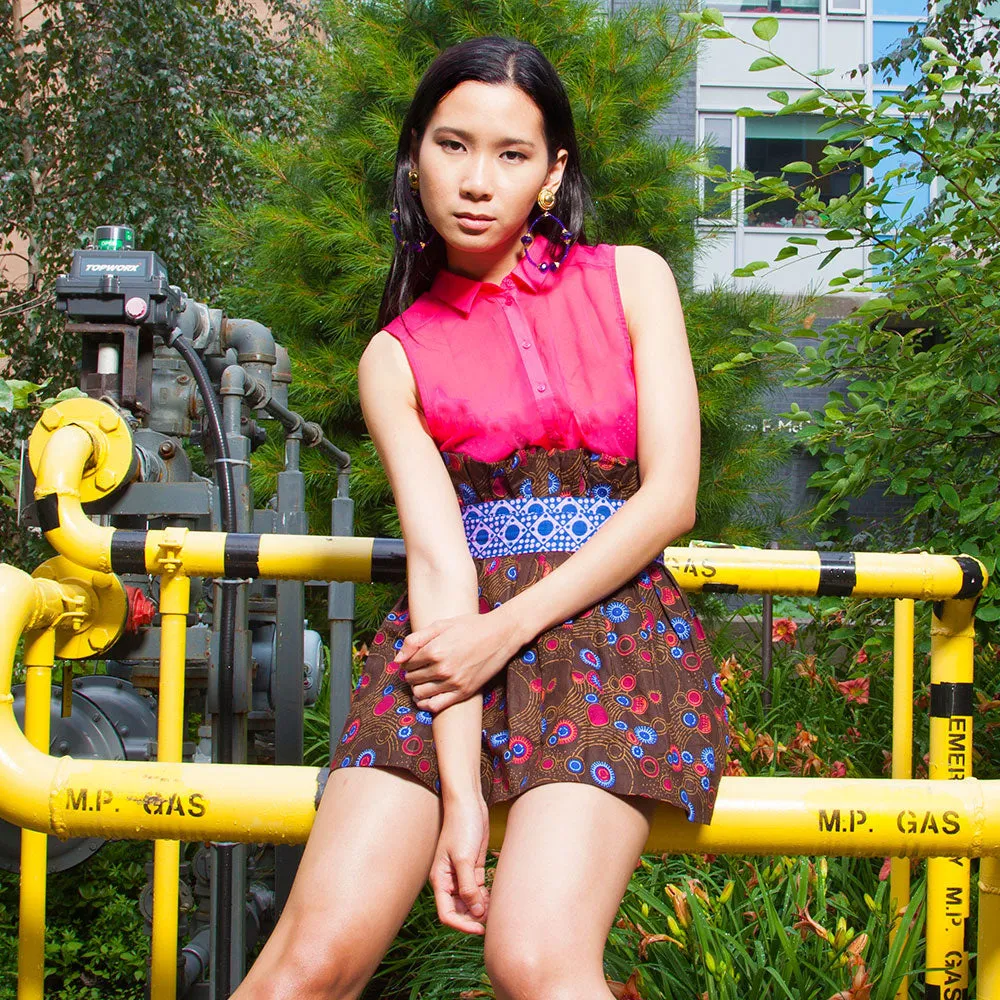 OFUE MINI SKIRT WITH BELT