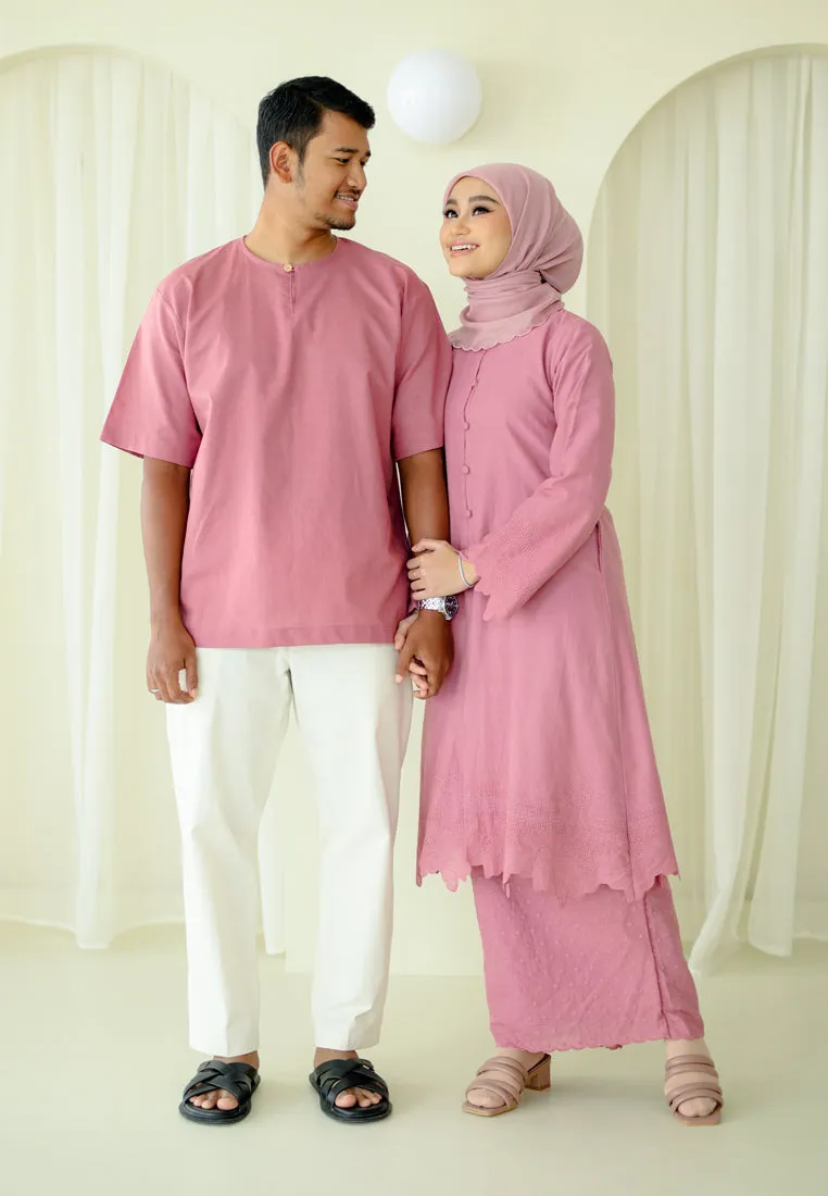 Seiring Kurung (Dusty Pink)