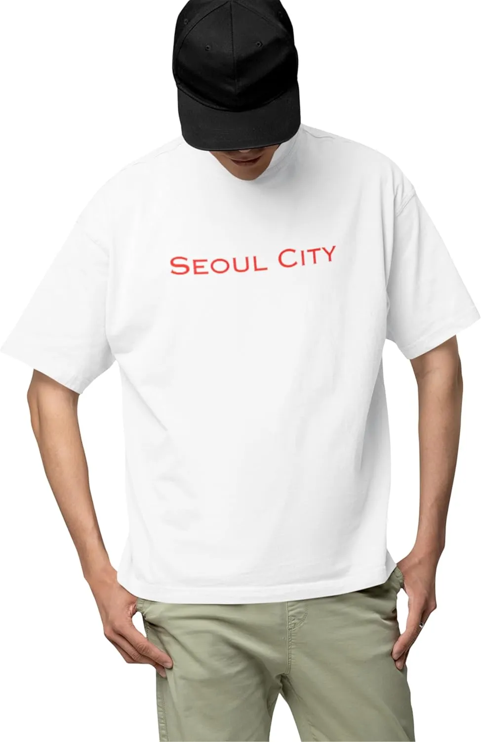 Seoul City T-Shirt Vintage Korean Streetwear Tee Aesthetic South Korea Shirt K-Pop Fashion