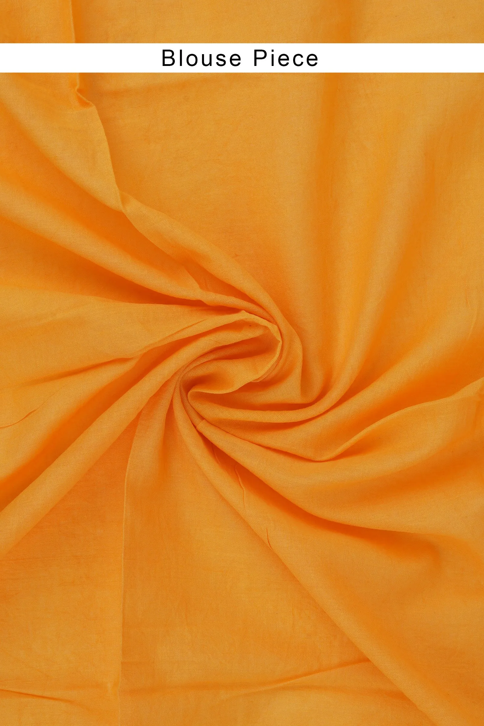 Teejh Eshika Yellow Kota Leheriya Saree with Blouse Piece