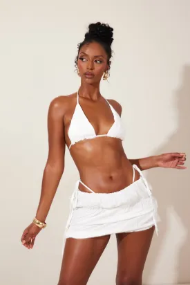 The Benita Skirt in White