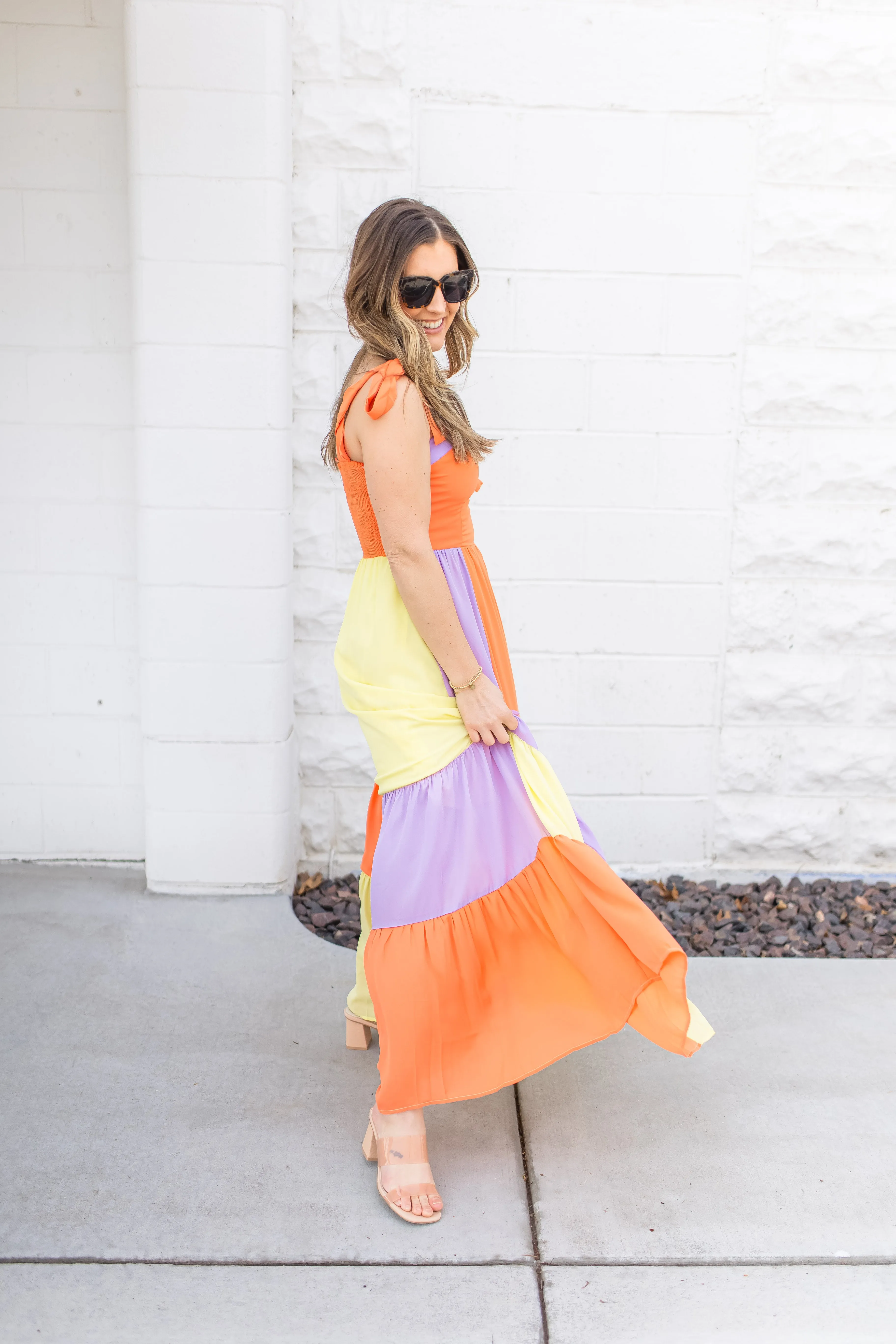 The Mixed Feelings Colorblock Maxi