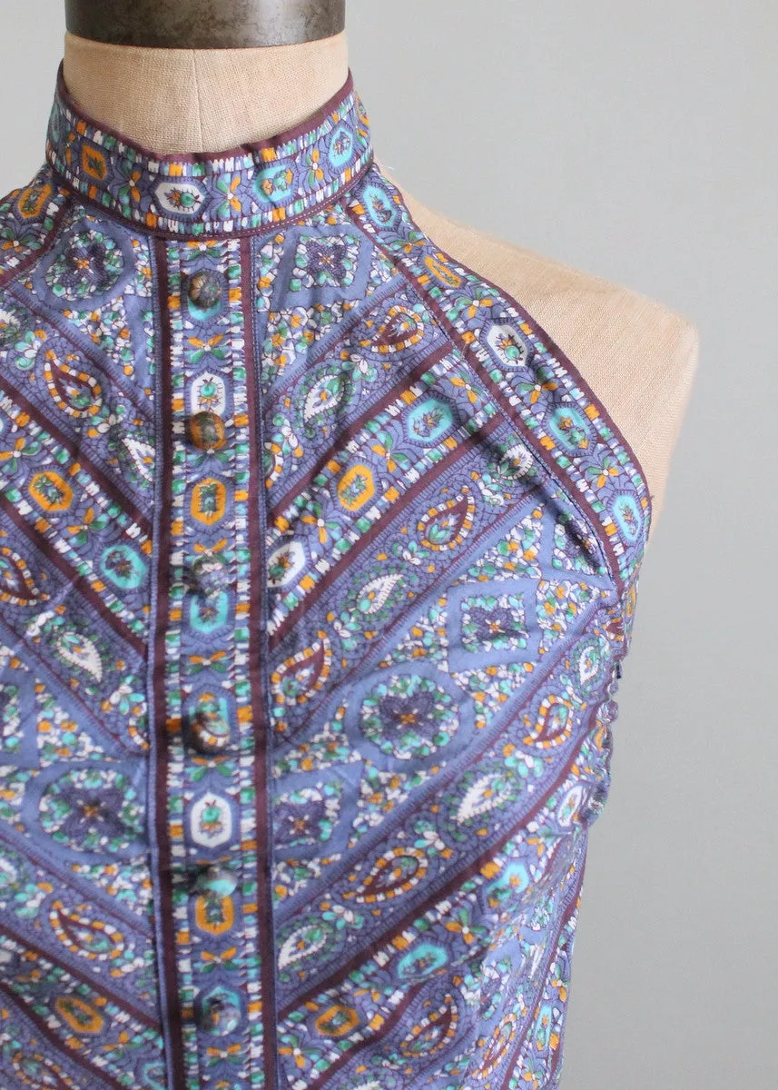 Vintage 1950s Mr. Mort Halter Sundress