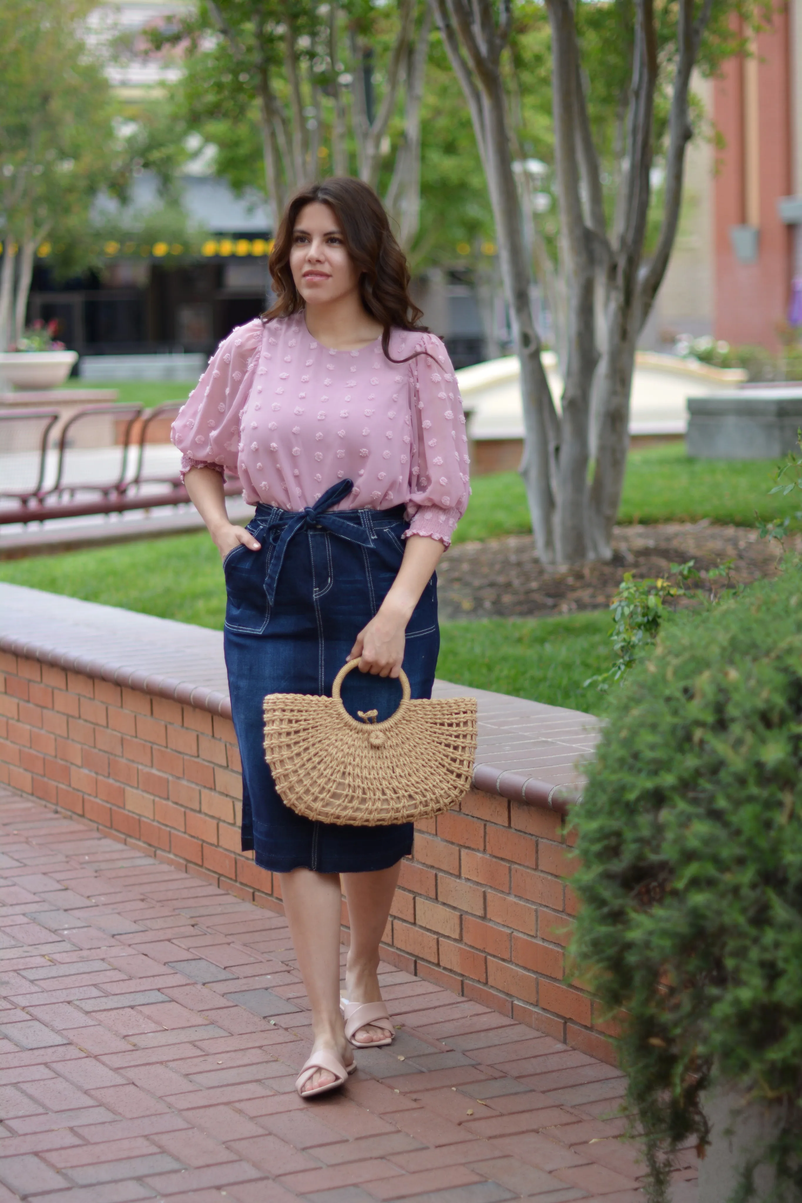 Viviana Swissdot Top