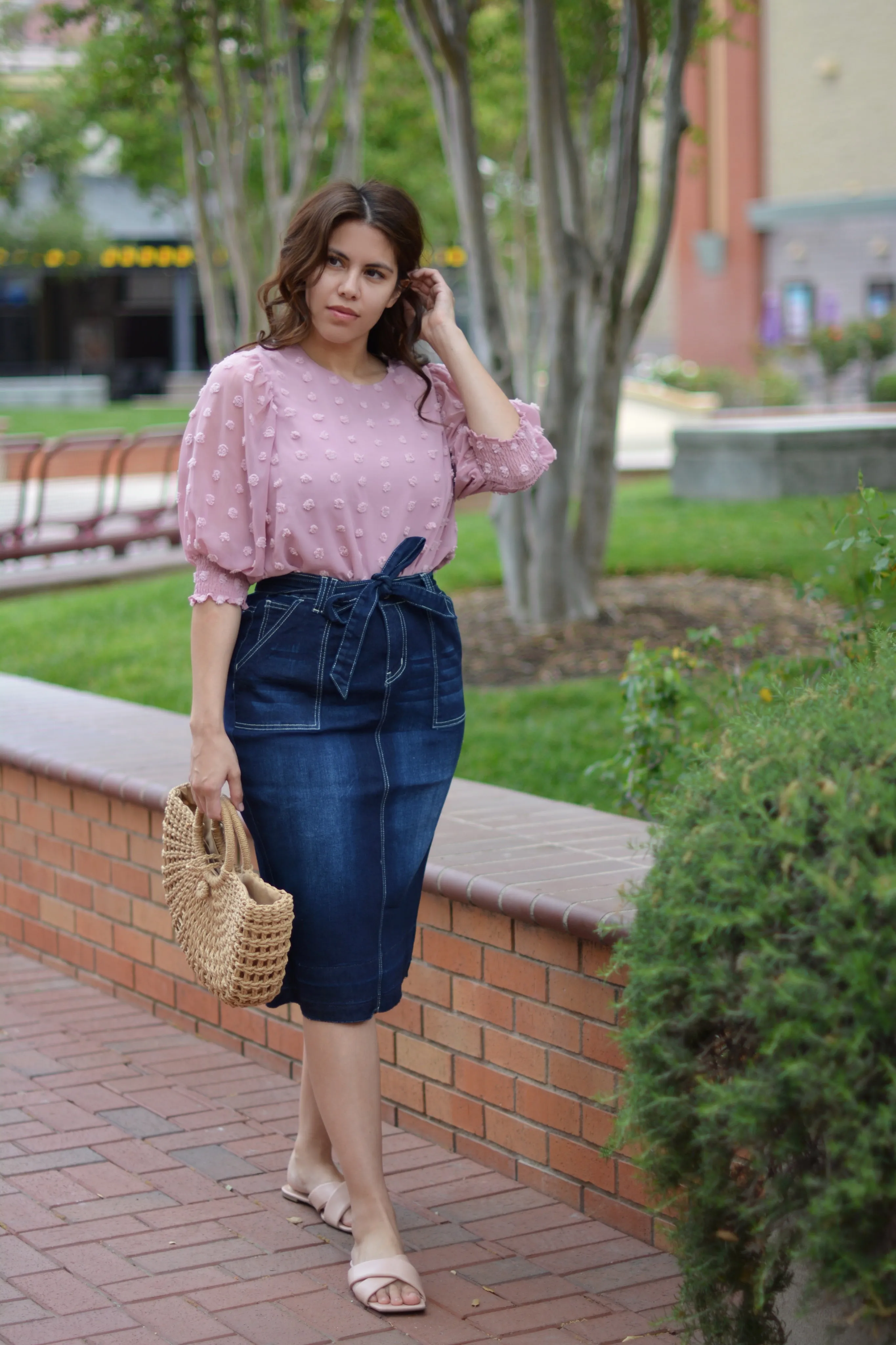 Viviana Swissdot Top