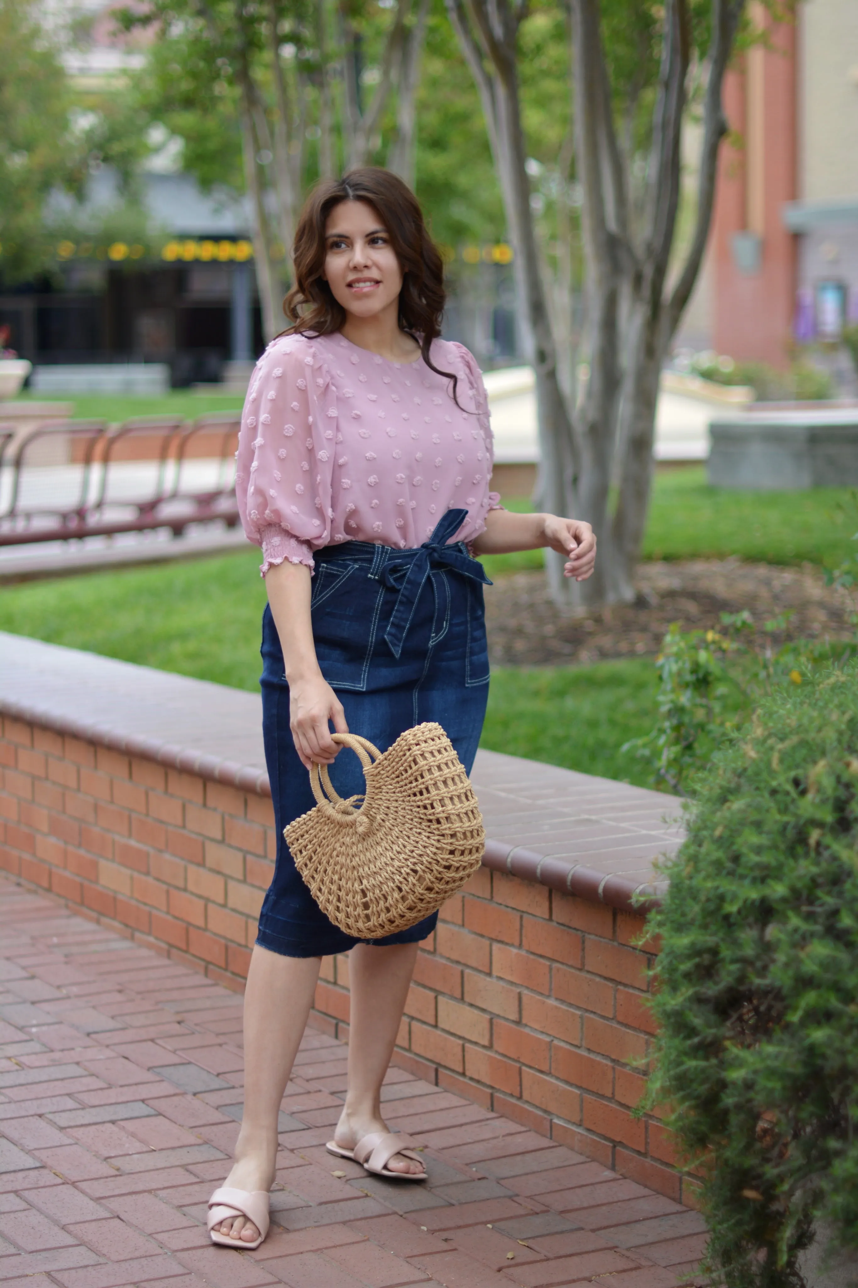 Viviana Swissdot Top