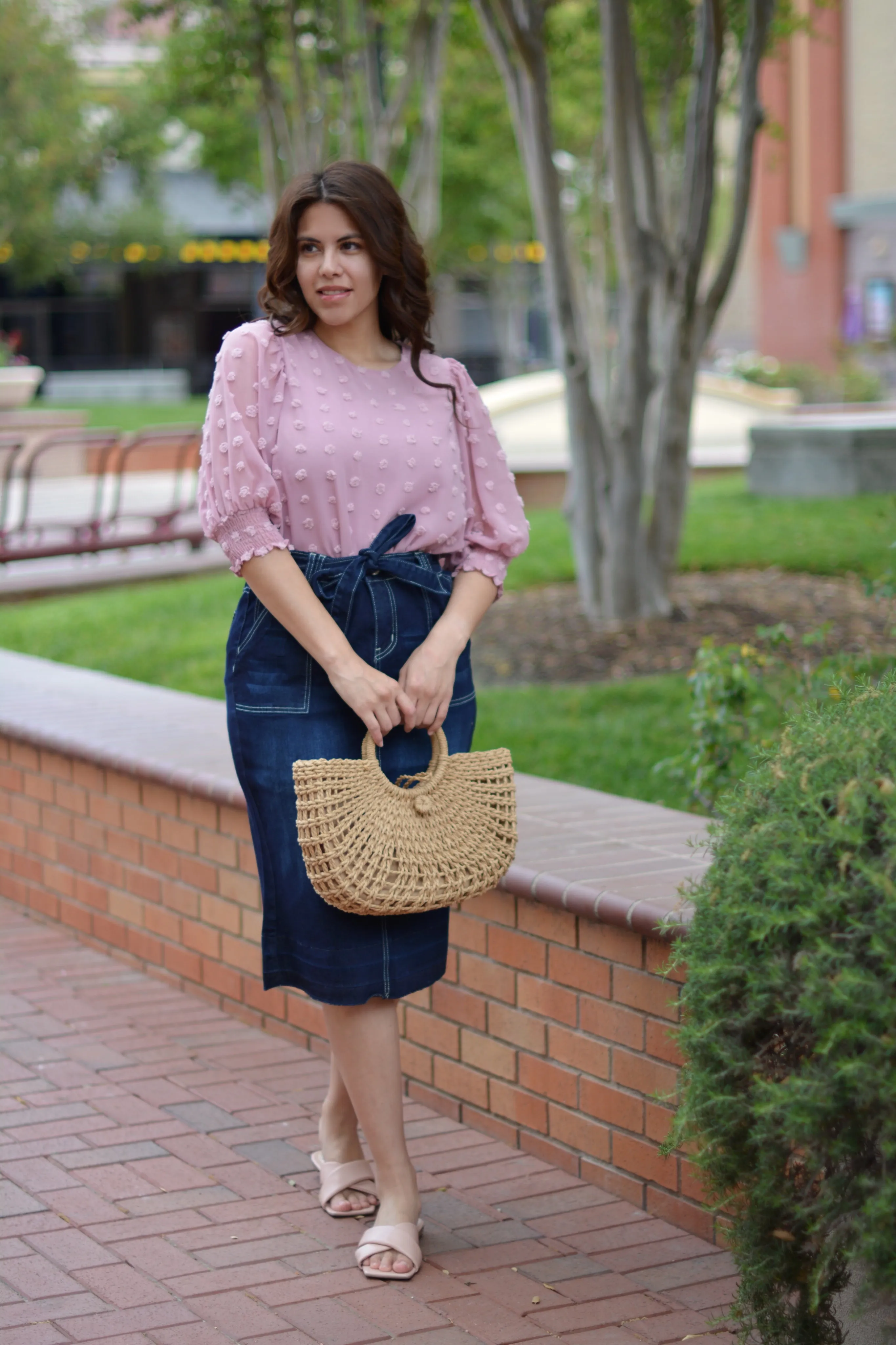 Viviana Swissdot Top
