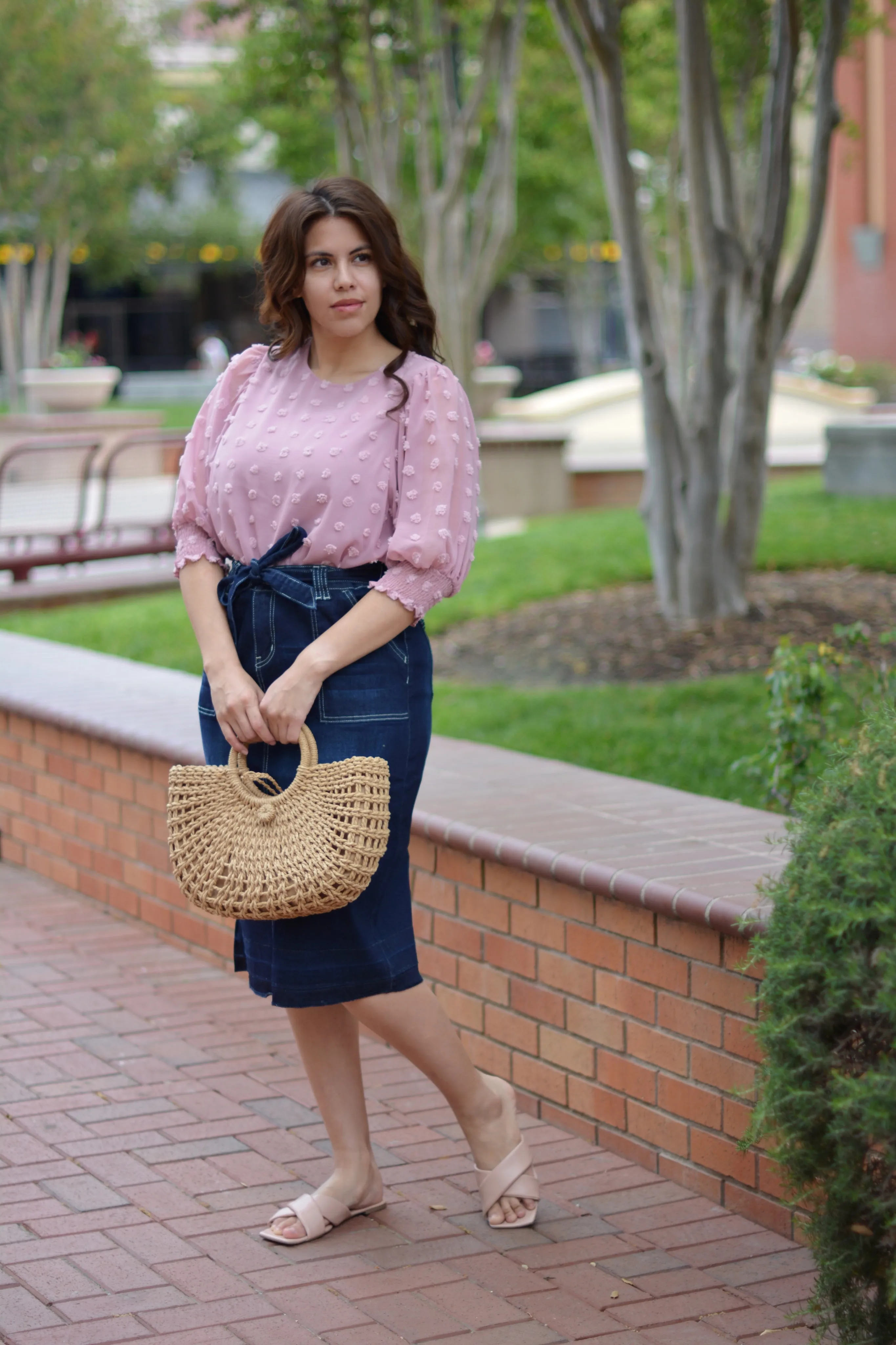 Viviana Swissdot Top