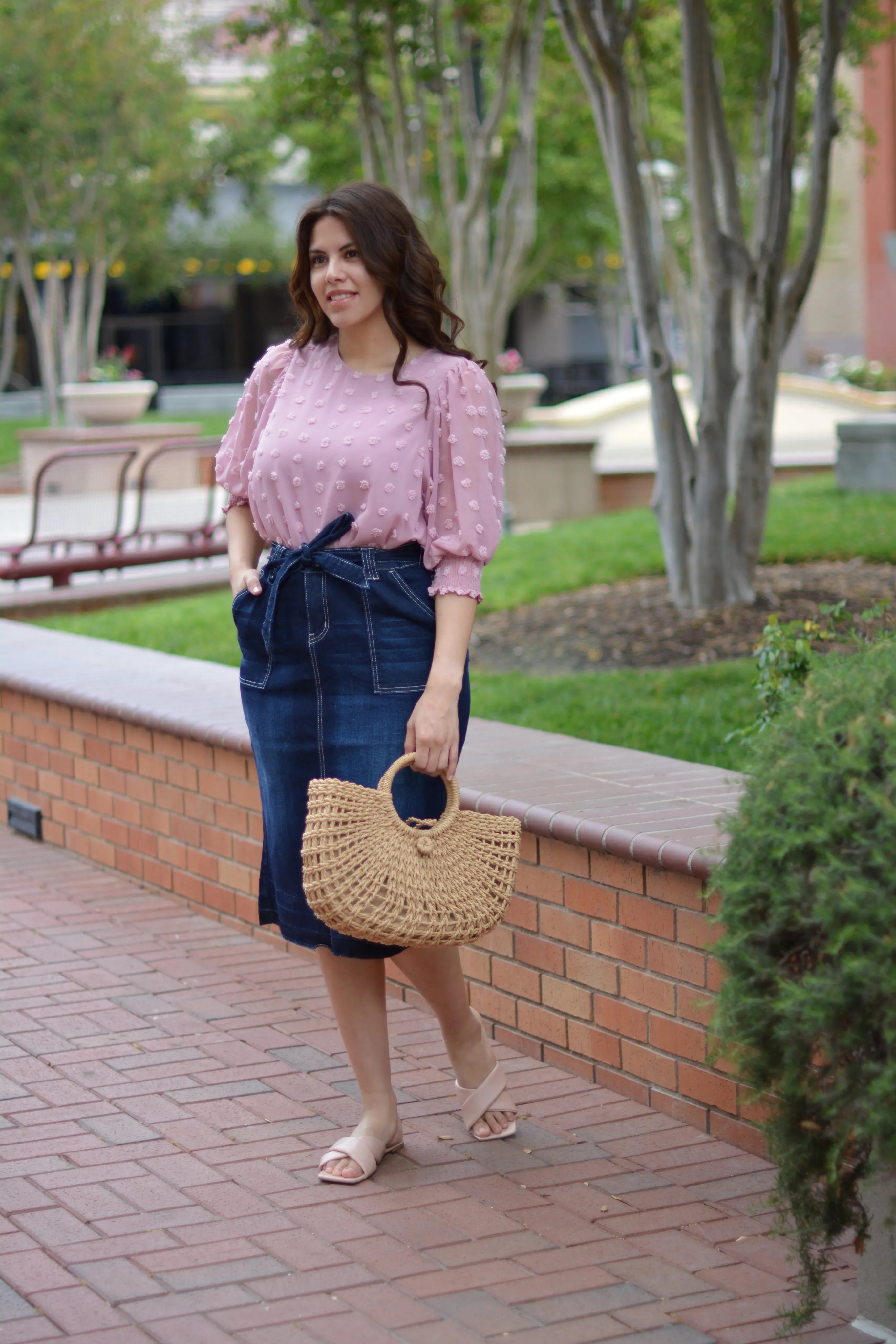 Viviana Swissdot Top